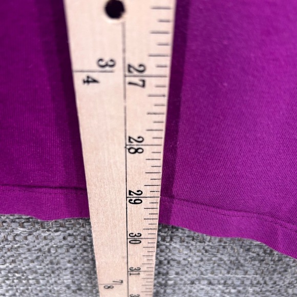 Denim And Co Tunic Top Purple 1X - Picture 11 of 14